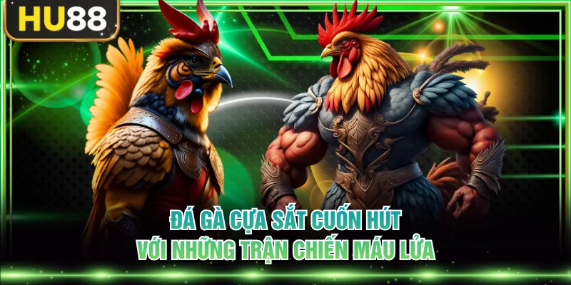 Đá Gà Cựa Sắt - Cuộc Đối Đầu Kịch Tính Với Sát Thương Cao
