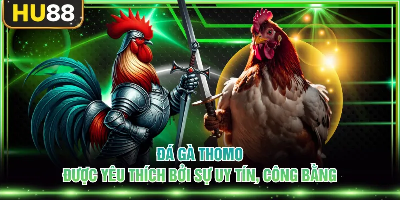 Đá Gà Thomo - Loại Hình Giải Trí Đối Kháng Số 1 Thị Trường