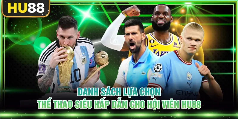 Thể Thao HU88 - Thiên Đường Cá Cược Cho Người Mê Sport