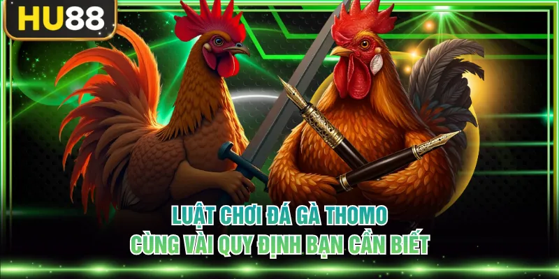 Đá Gà Thomo - Loại Hình Giải Trí Đối Kháng Số 1 Thị Trường